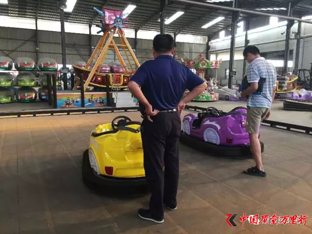 翻新游樂設備無證出售 廠家在設備做手腳應對檢查