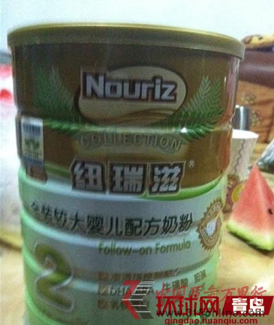喝出蟲子的紐瑞滋奶粉。